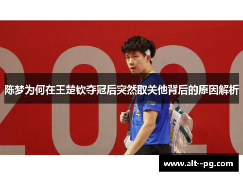 陈梦为何在王楚钦夺冠后突然取关他背后的原因解析 陈梦为何在王楚钦夺冠后突然取关他背后的原因解析